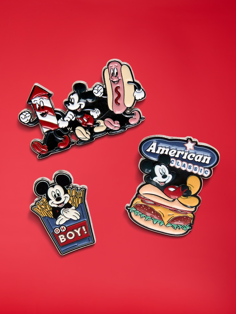 Old Navy x Disney Enamel Pin Set