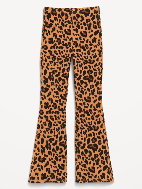 High-Waisted Flared Leggings for Girls