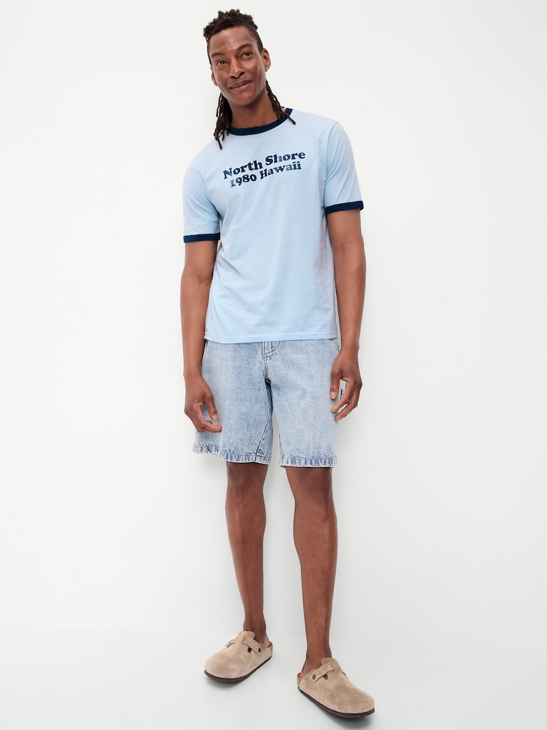 Graphic Ringer T-Shirt