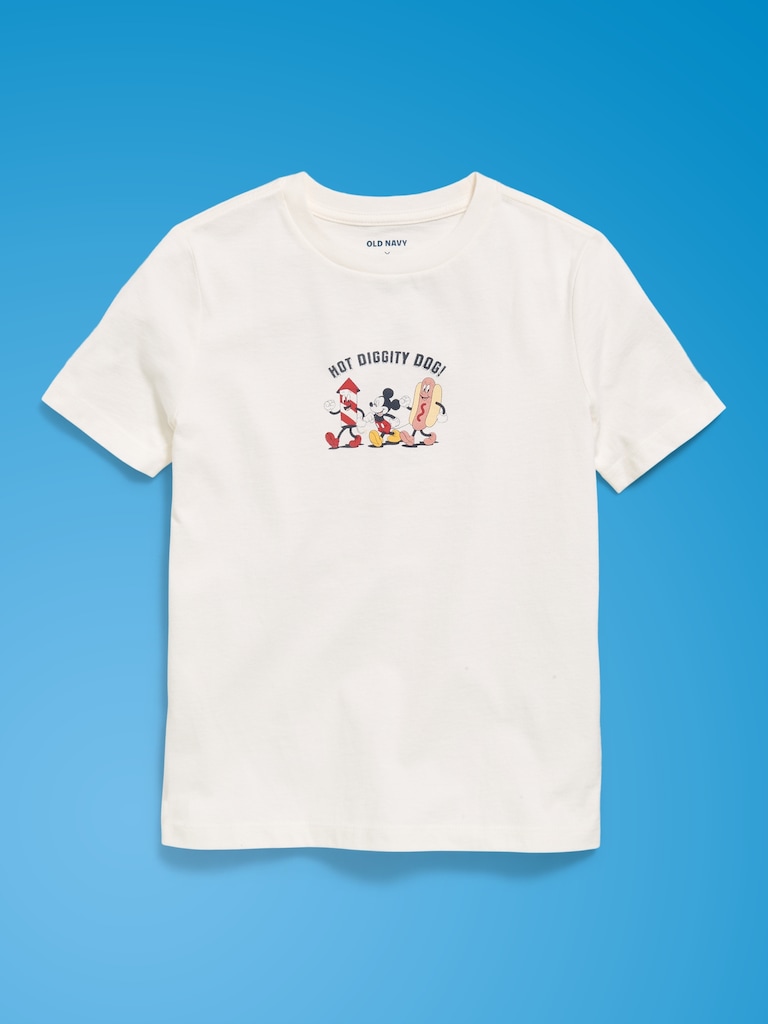 Old Navy x Disney Mickey Mouse Gender-Neutral Graphic T-Shirt for Kids