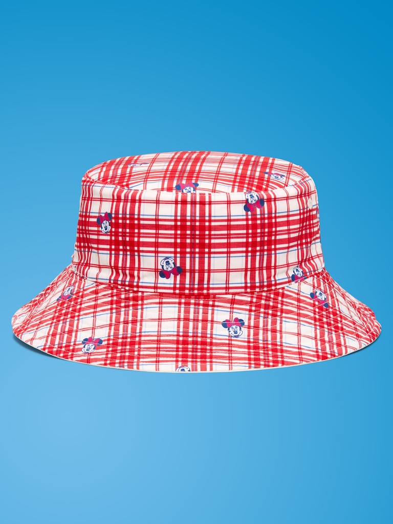 Old Navy x Disney Mickey Mouse Reversible Canvas Bucket Hat for Adults