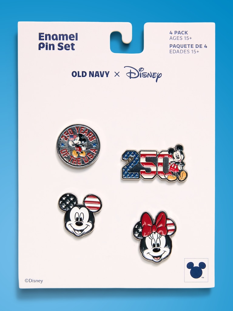 Old Navy x Disney Enamel Pin Set