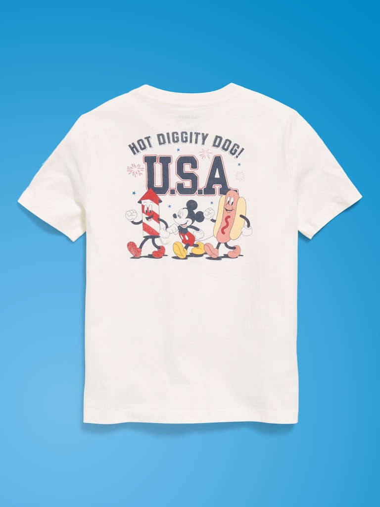 Old Navy x Disney Mickey Mouse Gender-Neutral Graphic T-Shirt for Kids