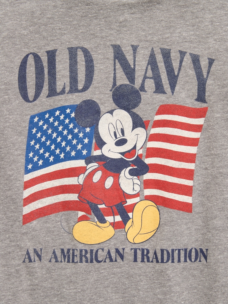 Old Navy x Disney Mickey Mouse Gender-Neutral Logo-Graphic T-Shirt for Kids