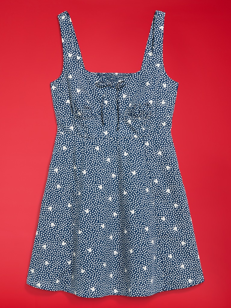 Robe-camisole courte ajustée et évasée Mickey Mouse Old Navy x Disney pour femme