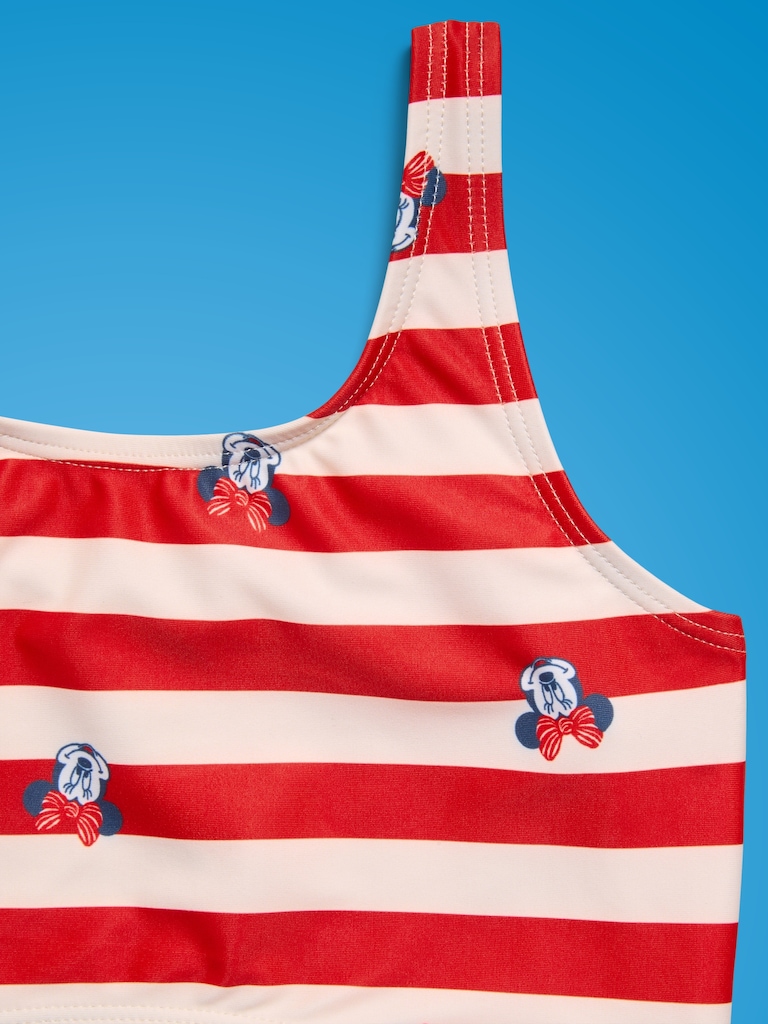 Old Navy x Disney Minnie Mouse Cutout One-Piece Swimsuit for Girls