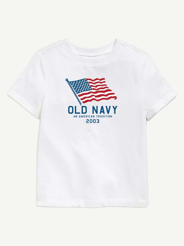 Heritage 2003 Flag Graphic T-Shirt For Toddler