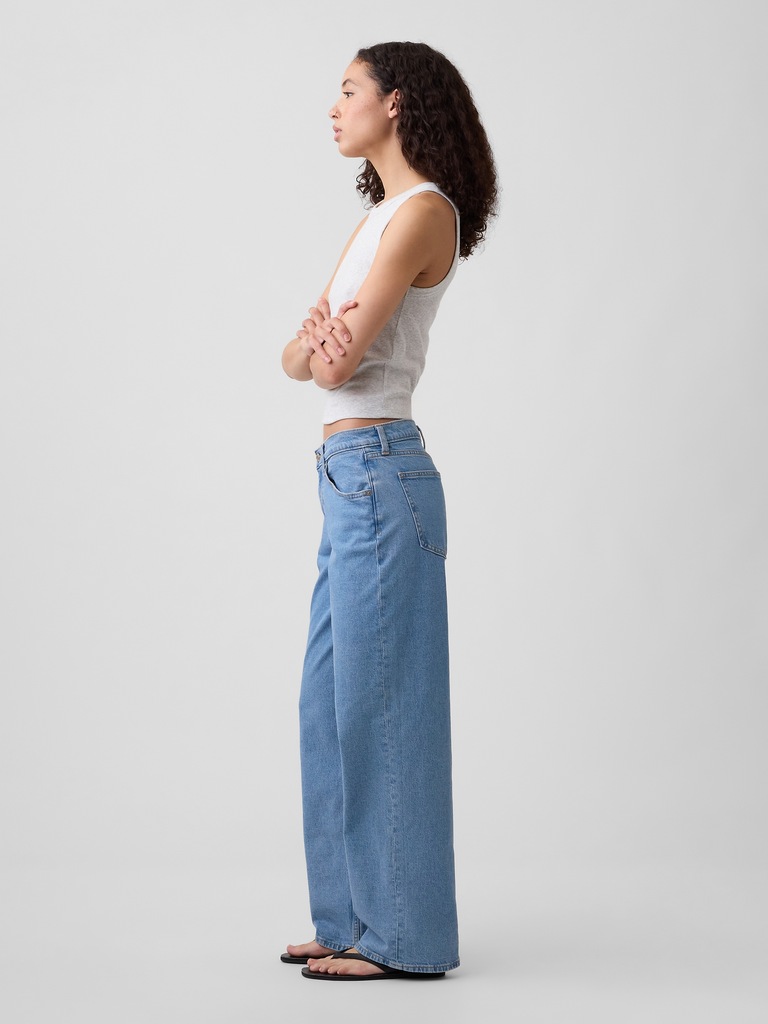 Low Rise '90s Loose Jeans