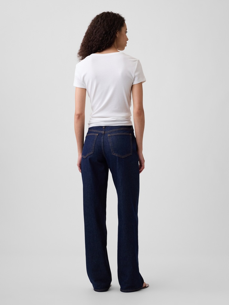 Low Rise '90s Loose Jeans