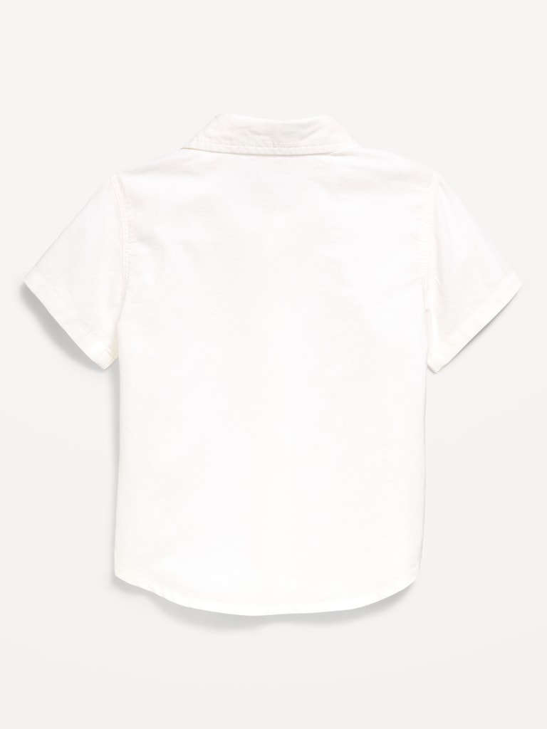 Short-Sleeve Oxford Shirt for Toddler Boys