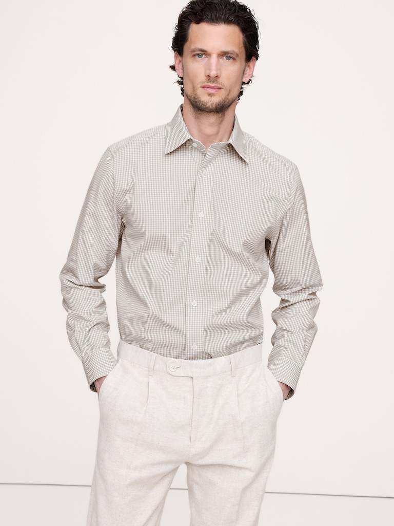 Standard-Fit Wrinkle-Resistant Dress Shirt