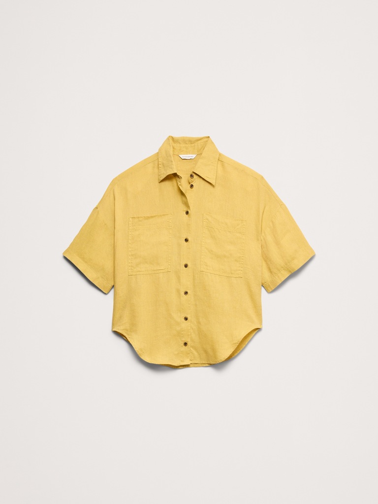 Linen Short-Sleeve Shirt