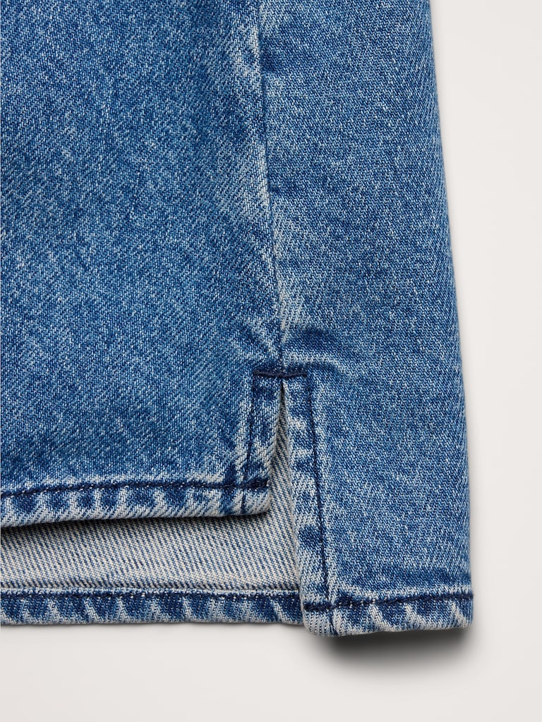 Denim Flare-Sleeve Jacket