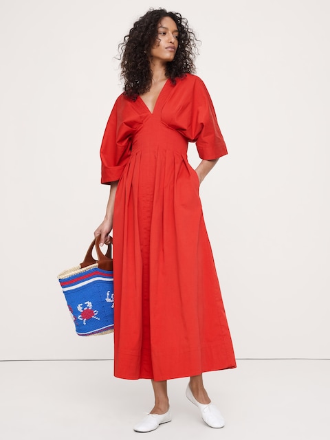 Women's Red Dresses & Jumpsuits | Banana Republic
