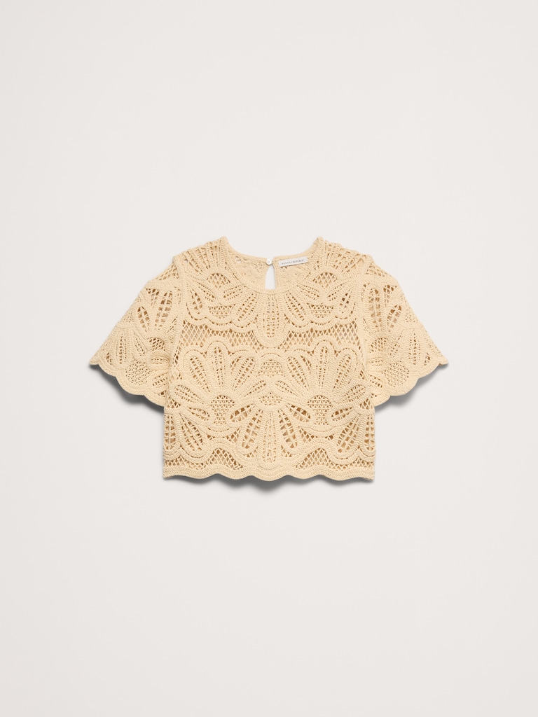 Crochet Lace Top