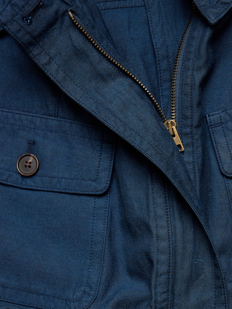 TENCEL™-Cotton-Linen Utility Vest