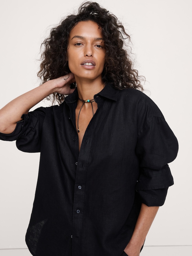 Metallic Stone Cord Necklace