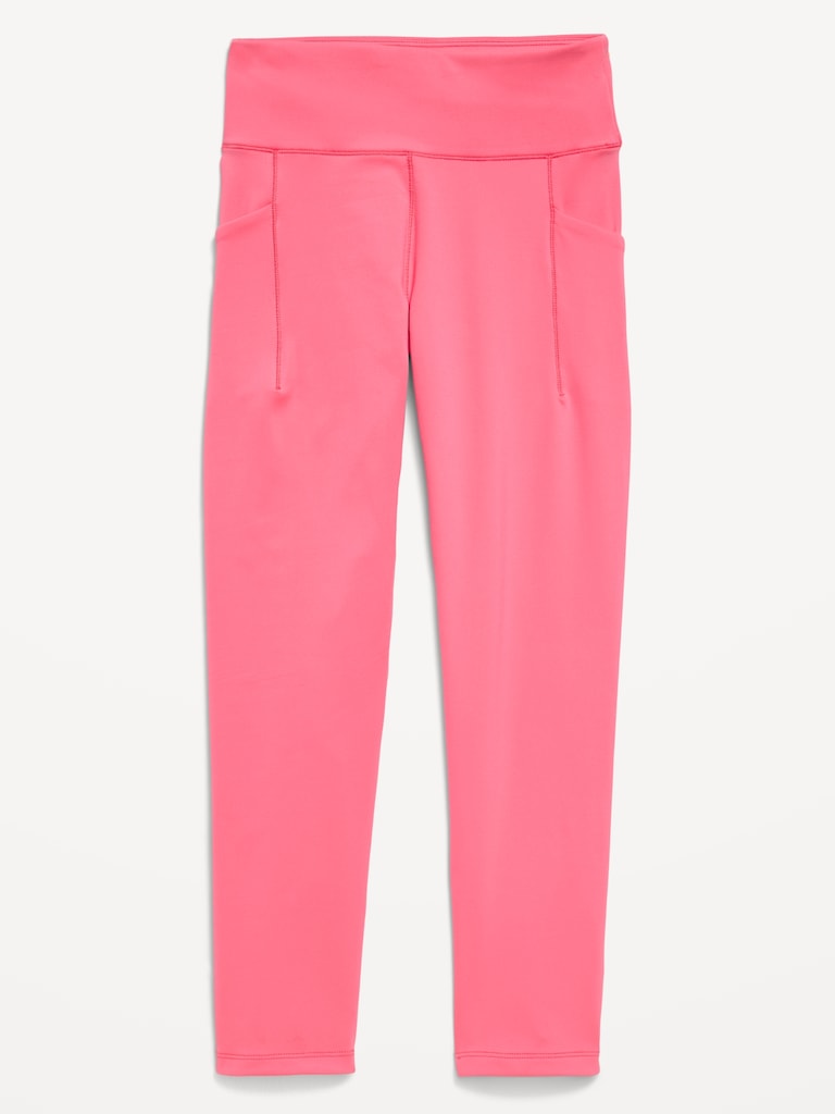 High-Waisted StudioSmooth 7/8 Leggings for Girls