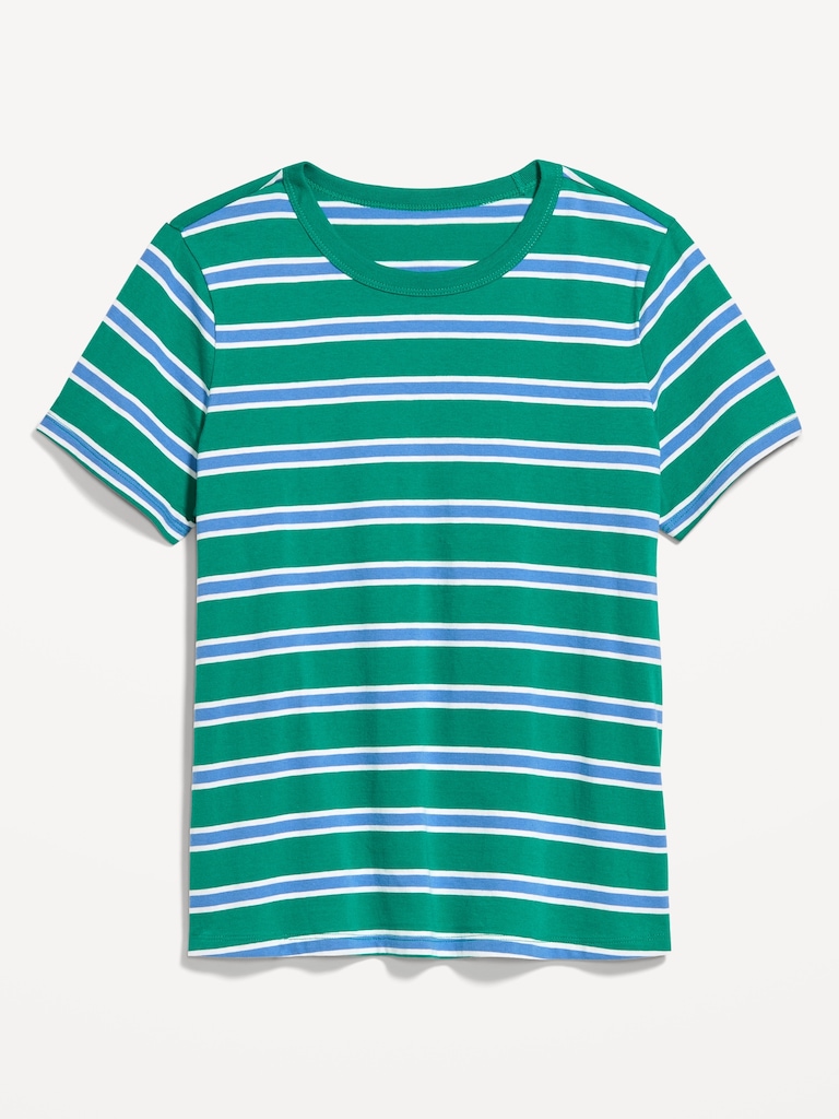 EveryWear Crew-Neck Striped T-Shirt