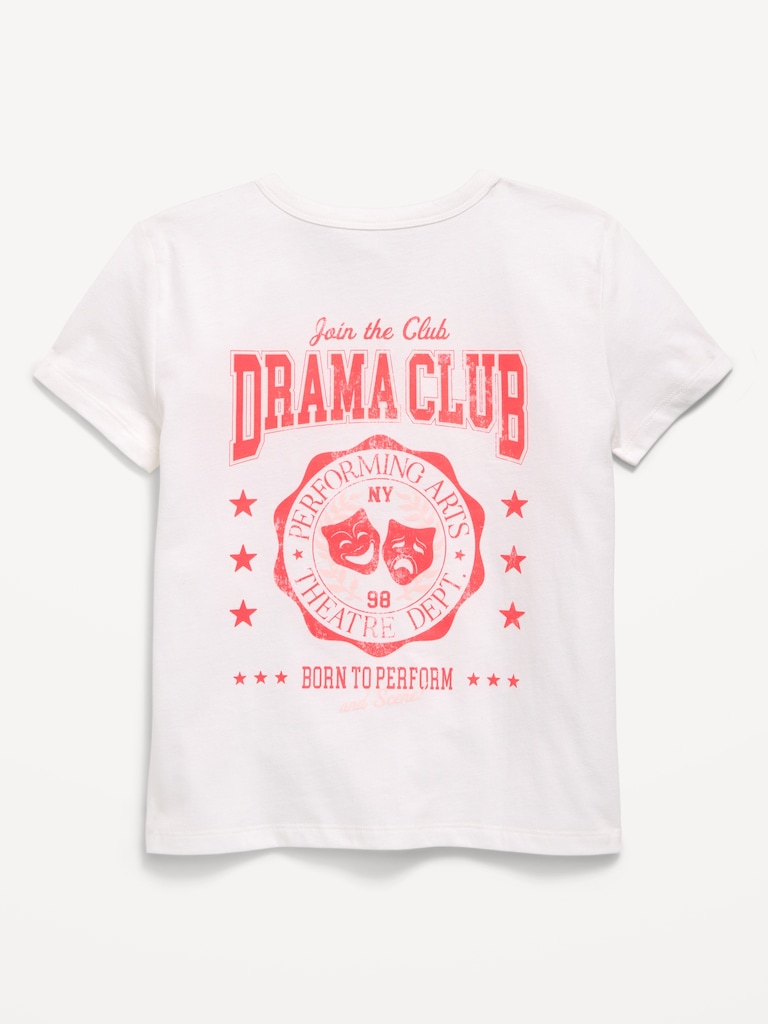 Short-Sleeve Graphic T-Shirt for Girls