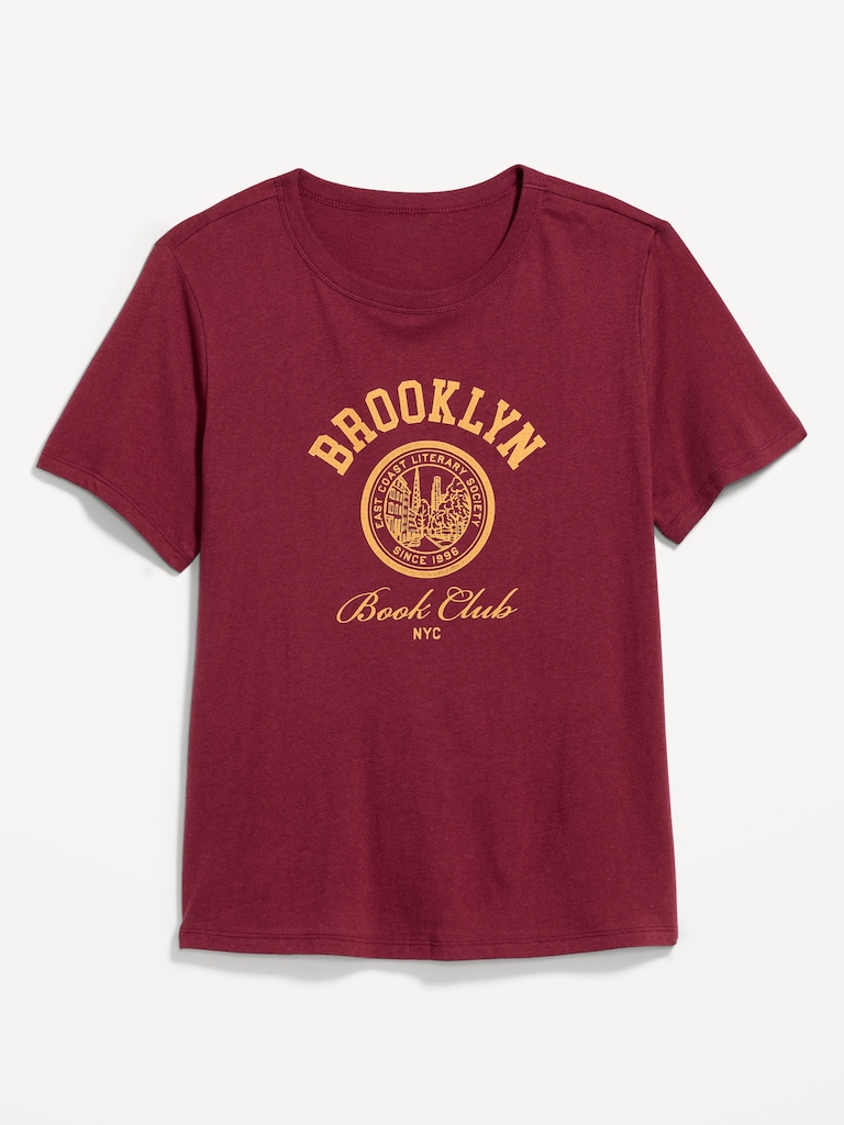 EveryWear Crew-Neck Graphic T-Shirt