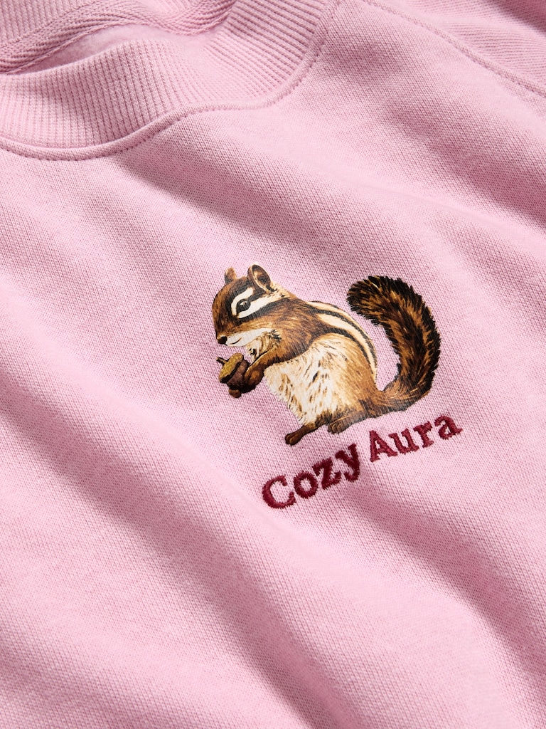 Oversized Raglan Sweatshirt