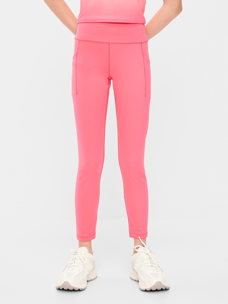 High-Waisted StudioSmooth 7/8 Leggings for Girls