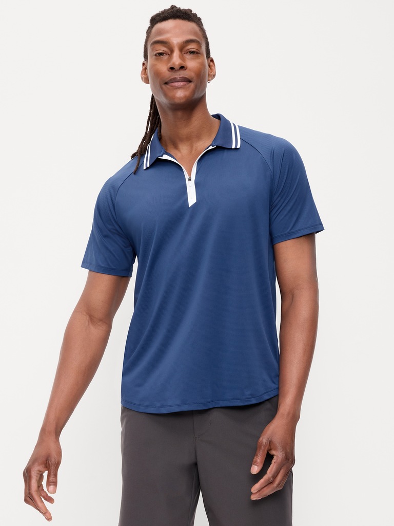 CloudMotion Zip Polo