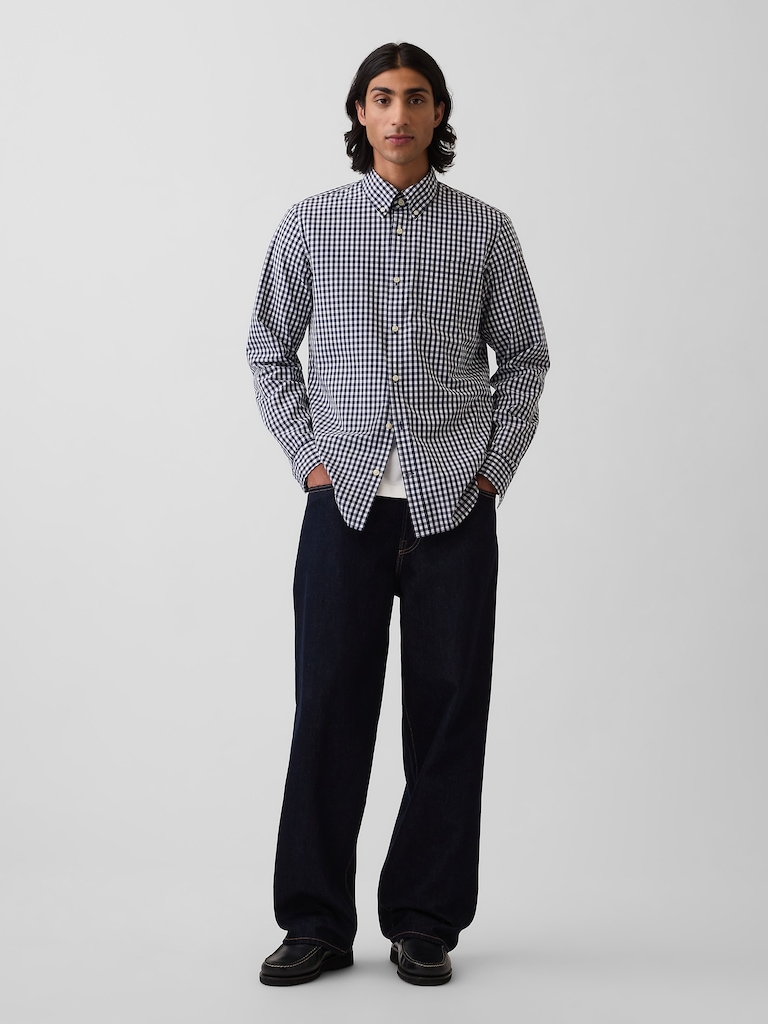 Organic Cotton Poplin Classic Shirt