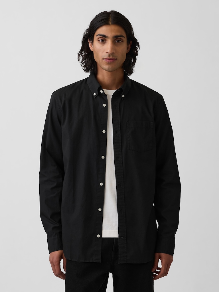 Organic Cotton Poplin Classic Shirt