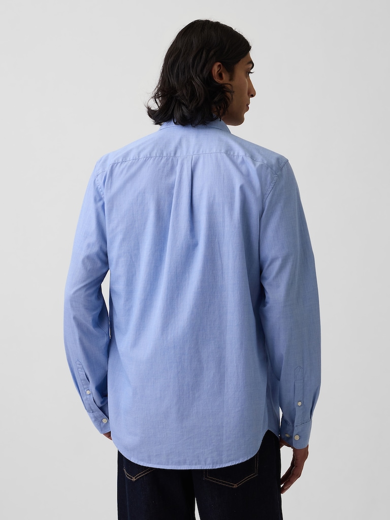 Organic Cotton Poplin Classic Shirt