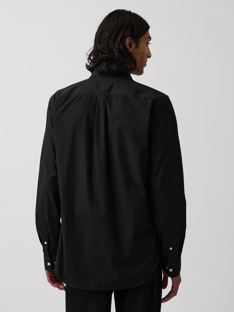 Organic Cotton Poplin Classic Shirt