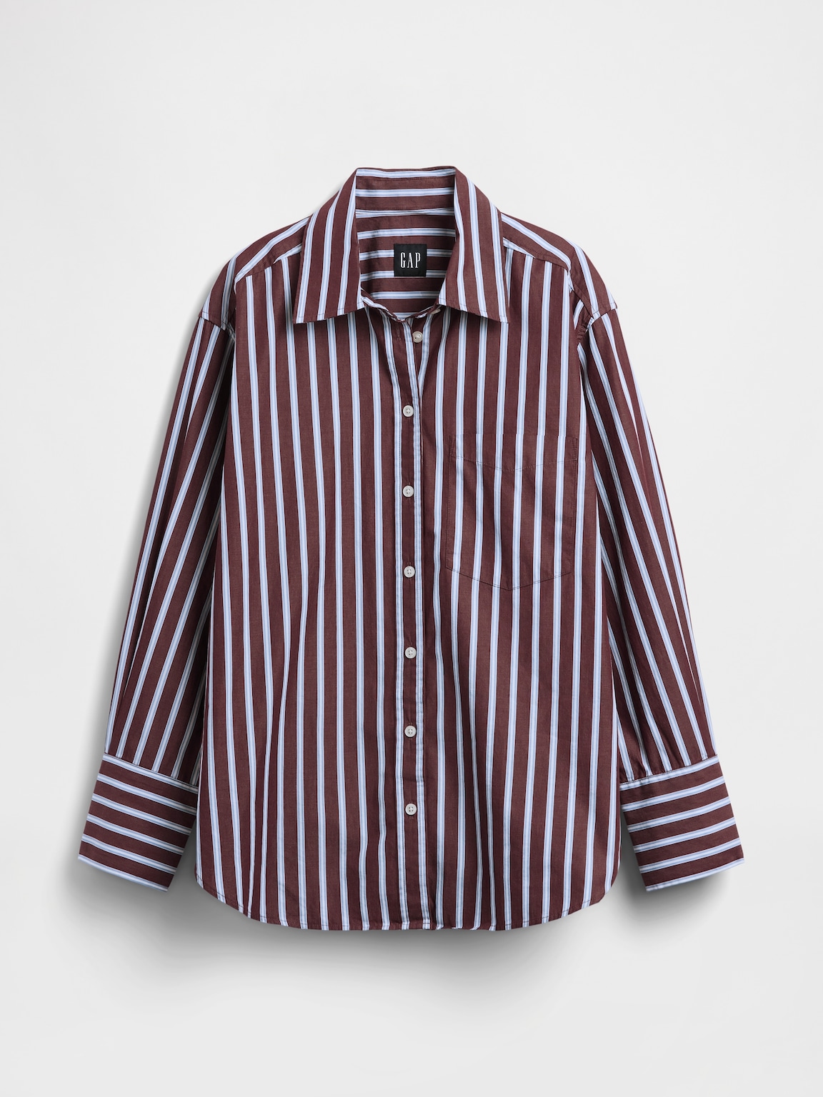 Organic Cotton Poplin Big Shirt