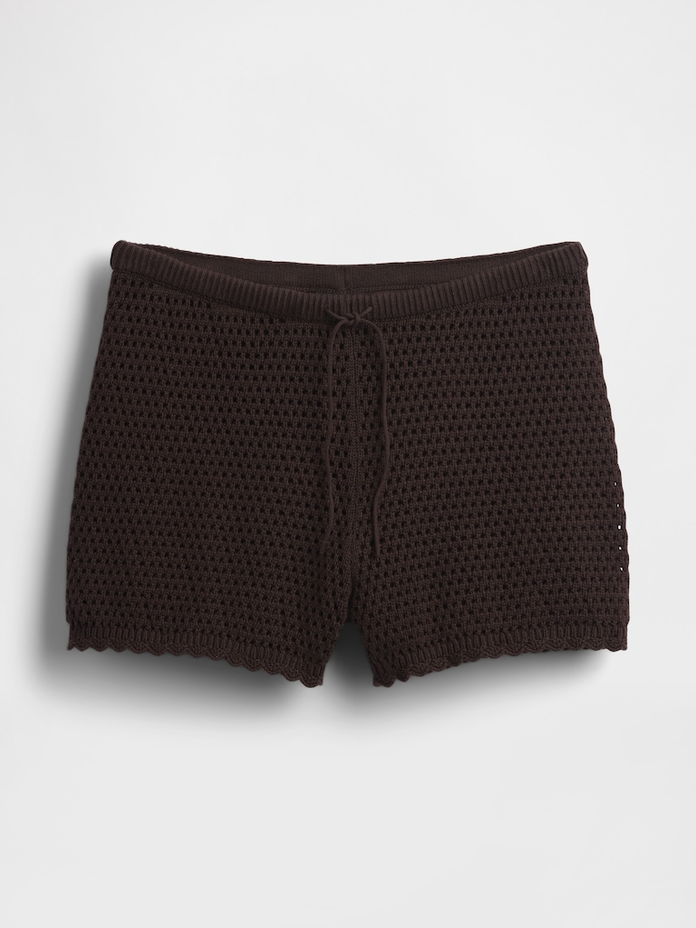 100% Cotton Crochet Easy Shorts
