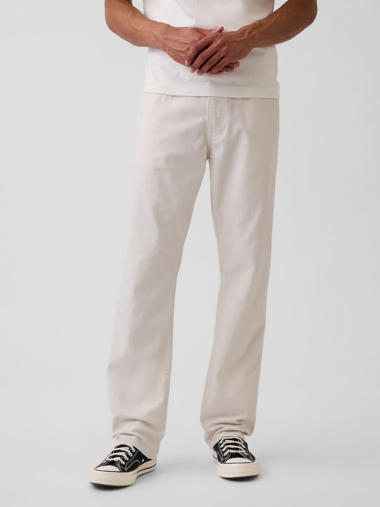 Relaxed Straight Jeans
