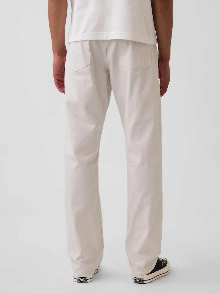 Relaxed Straight Jeans