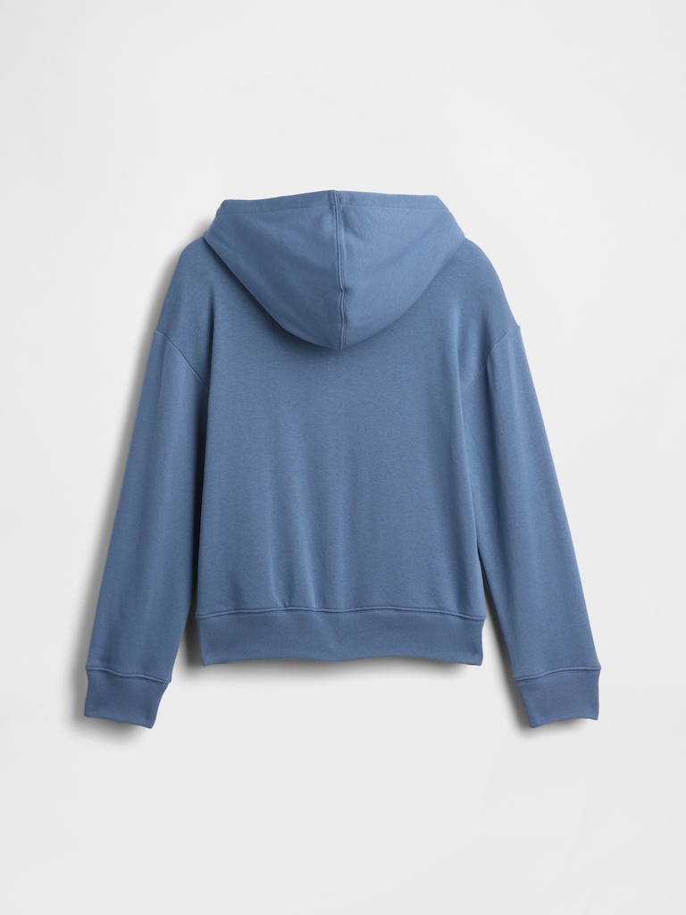 Kids Relaxed French Terry Zip Hoodie