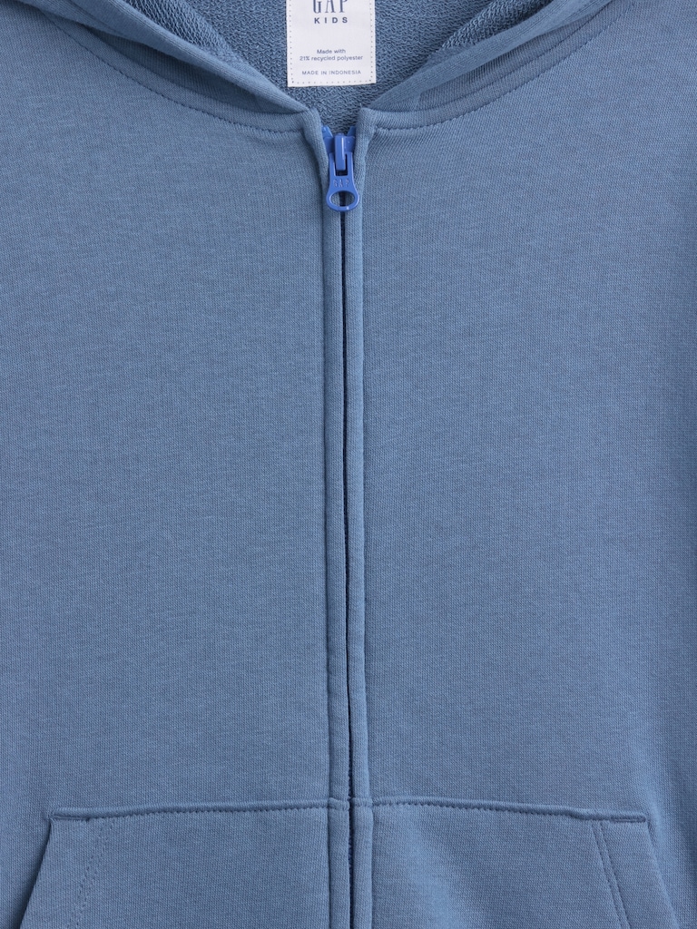 Kids Relaxed French Terry Zip Hoodie