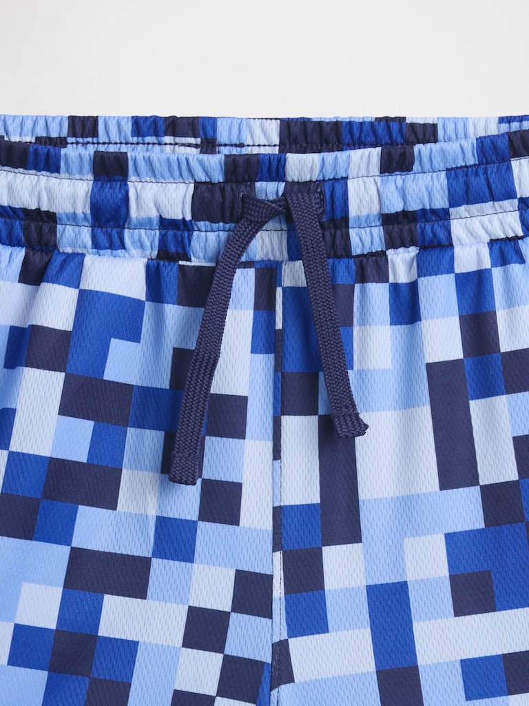 Kids 100% Recycled Pull-On Mesh Shorts