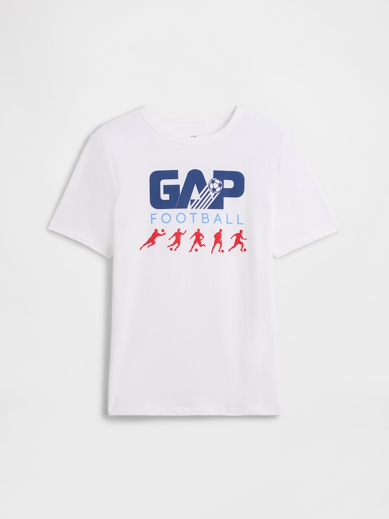 Kids Gap Football Graphic T-Shirt