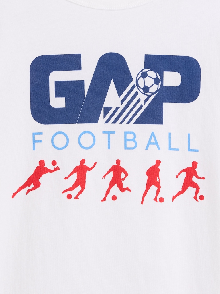 Kids Gap Football Graphic T-Shirt