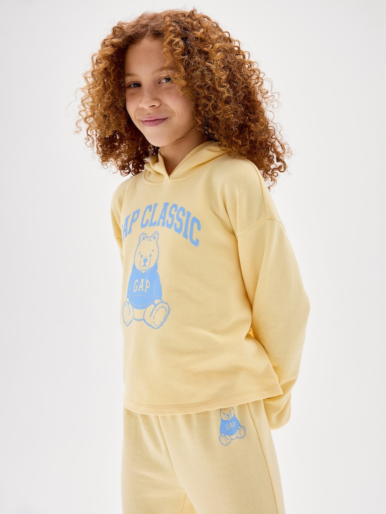 Kids Relaxed Graphic Hoodie