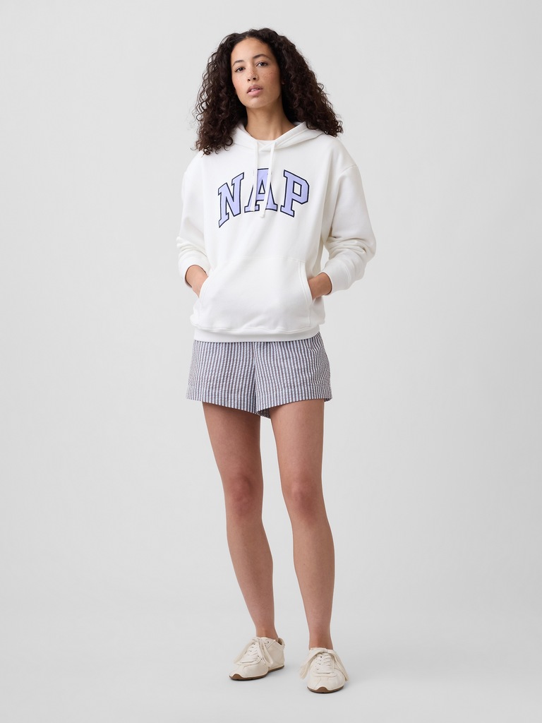 Oversized Gap Nap Logo Hoodie