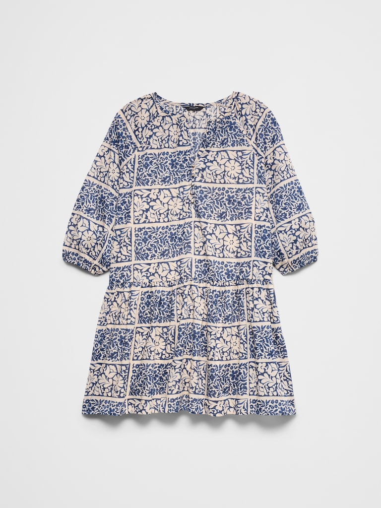 Tiered Above-Knee Dress