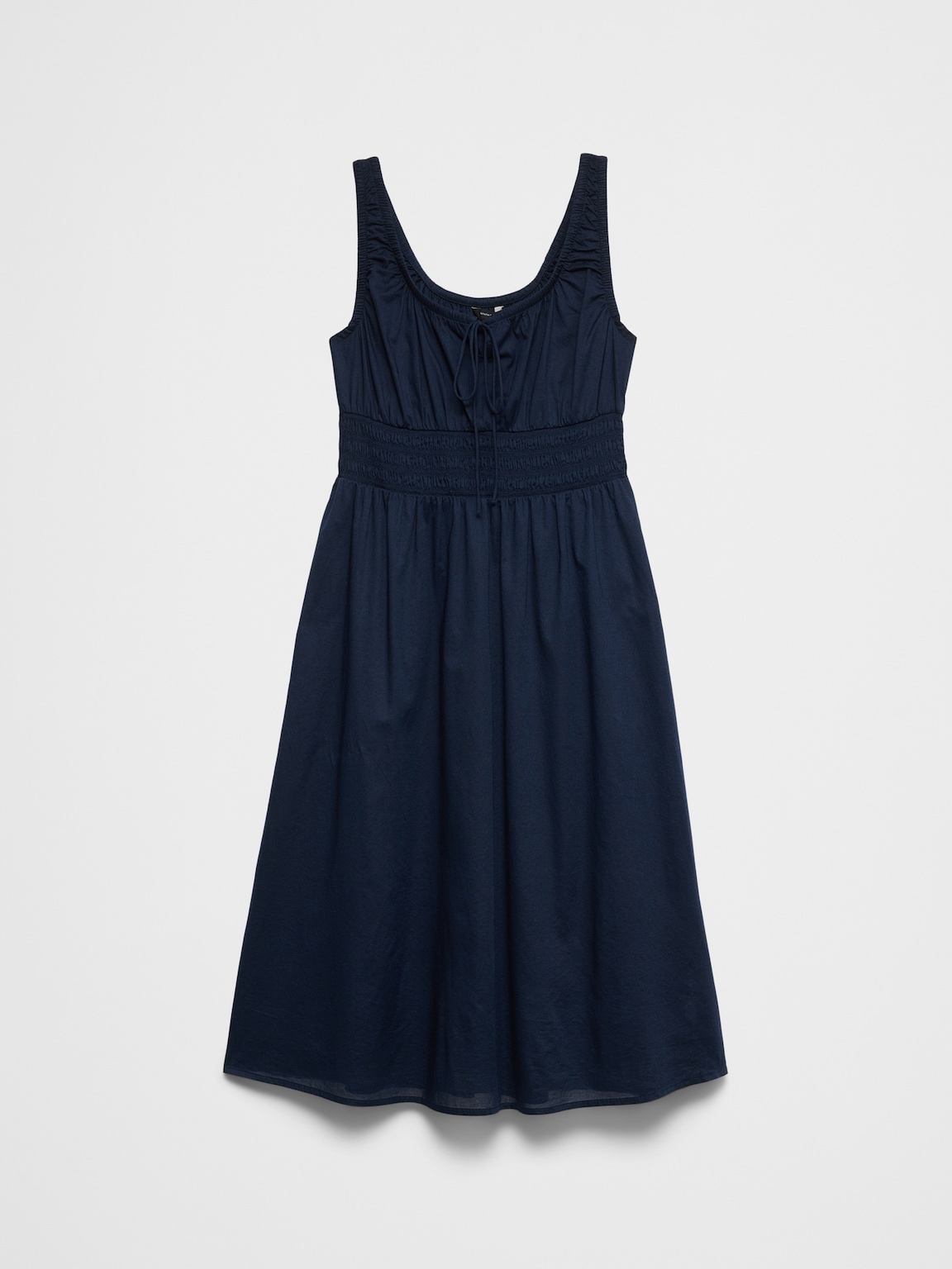Smocked Waist Midi Dress