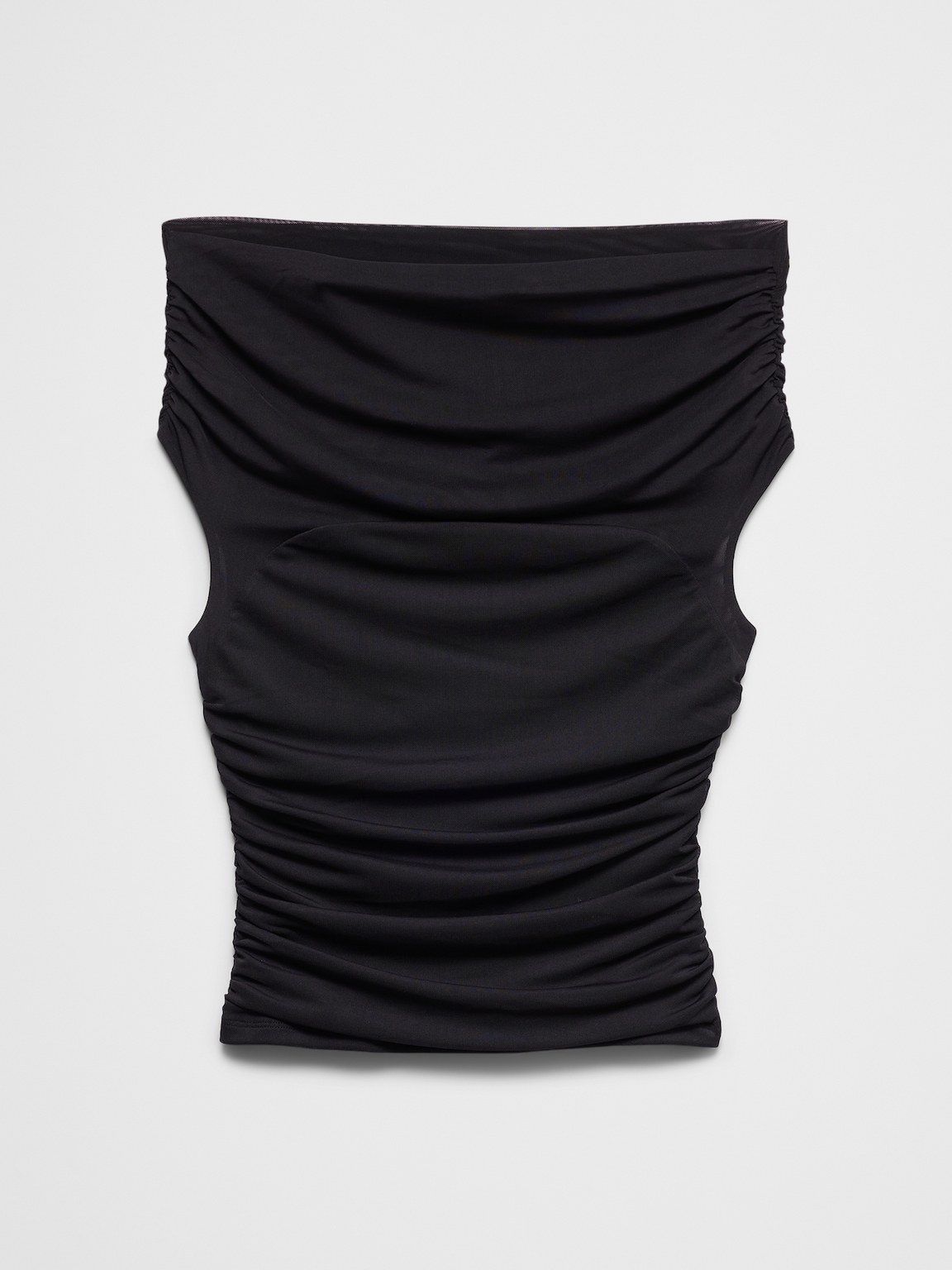 Off-Shoulder Mesh Top