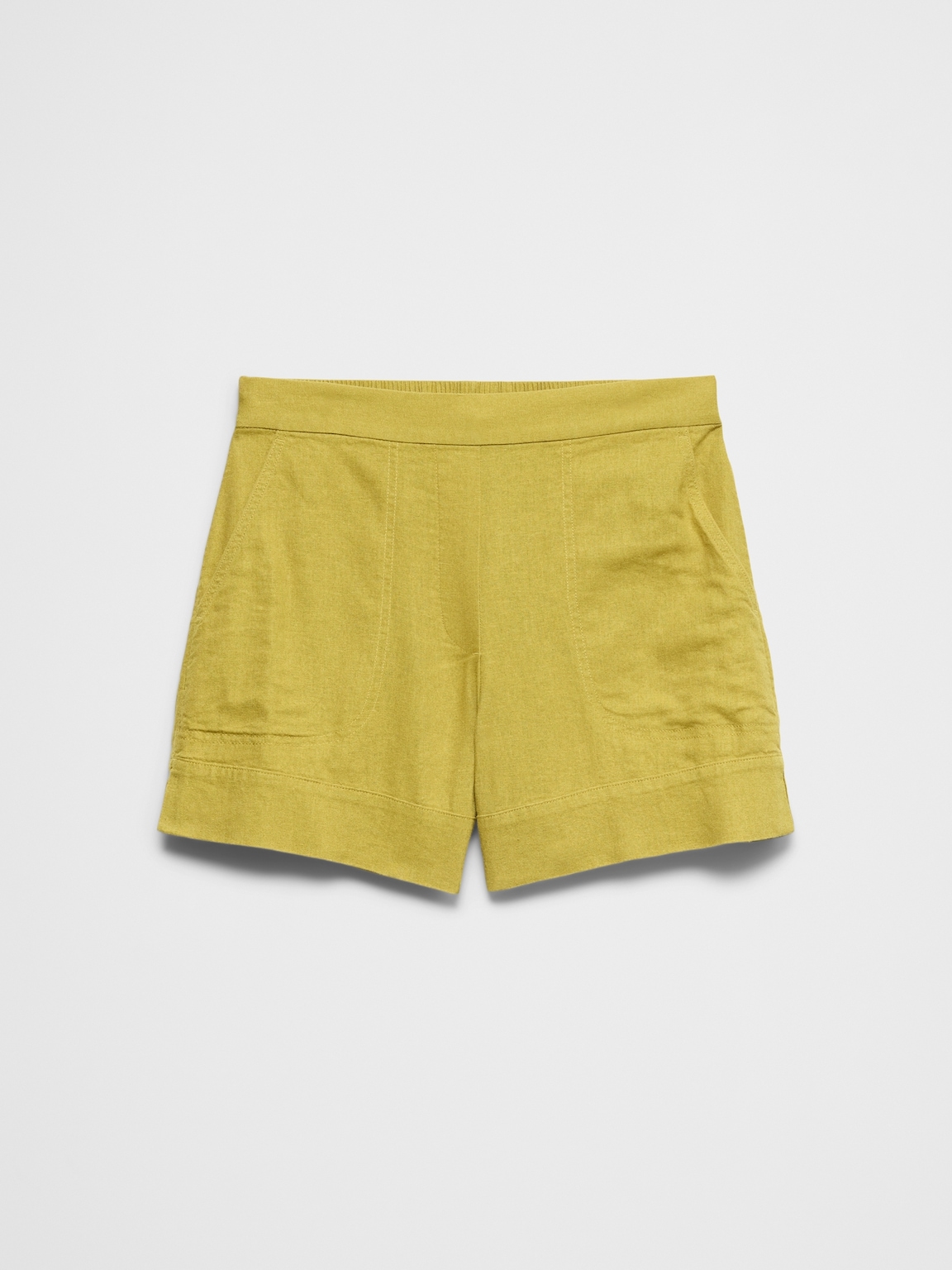 Anyday High-Rise Linen-Blend Short