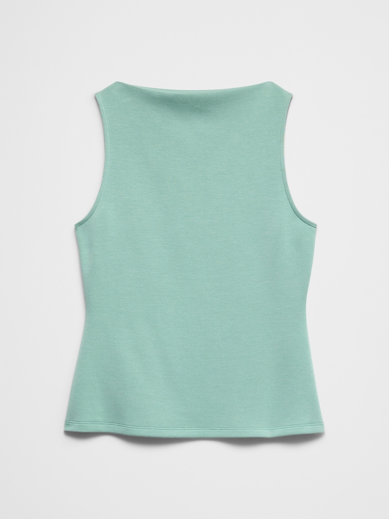 Soft Touch High-Neck Top