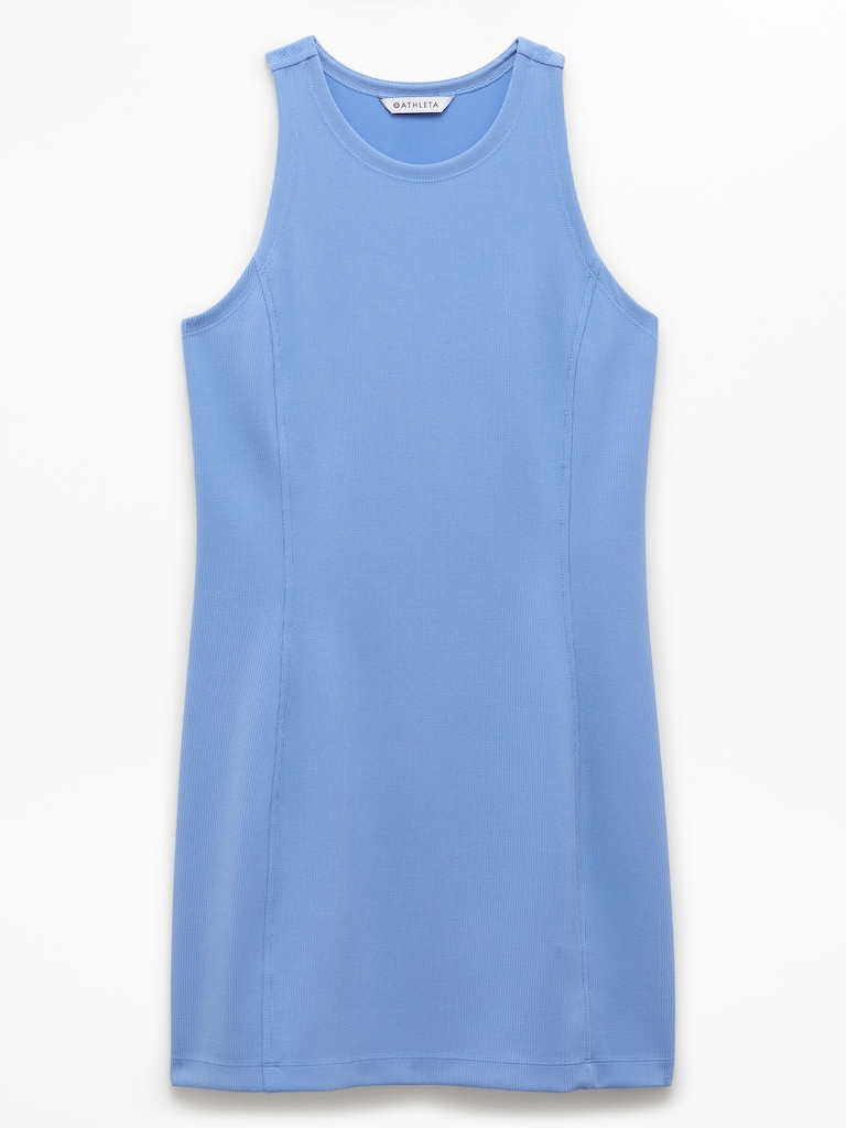 Seasoft Rib Mini Tank Dress