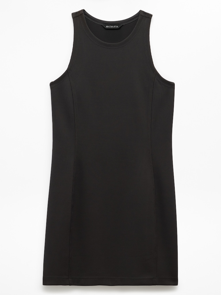 Seasoft Rib Mini Tank Dress